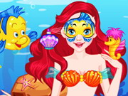 Arte facial de Ariel