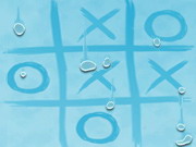 Névoa de água Tic Tac Toe